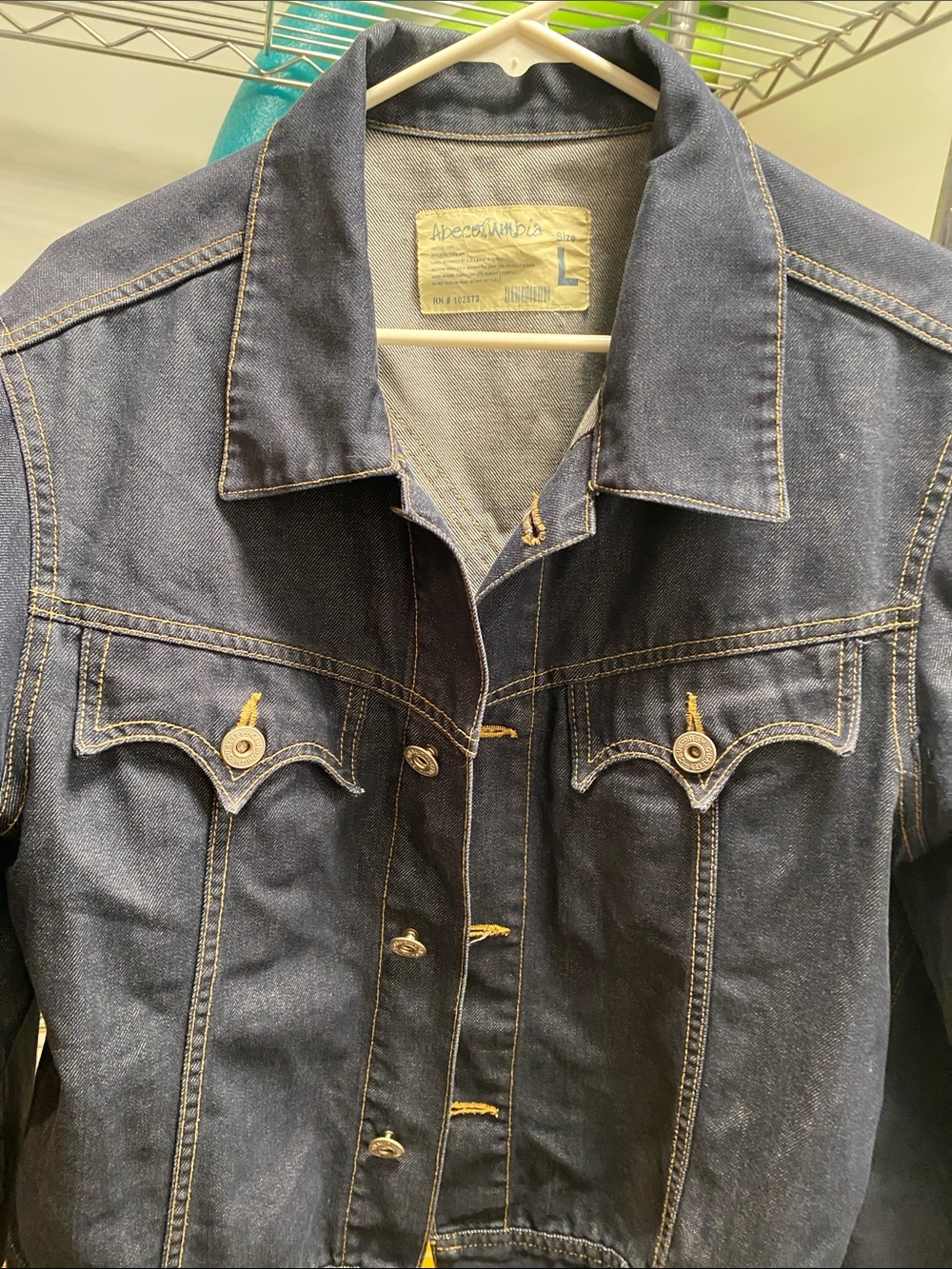 Columbia Indigo Denim Jean Jacket